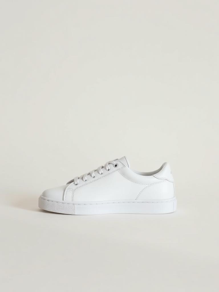 Sneakers en cuir blanches